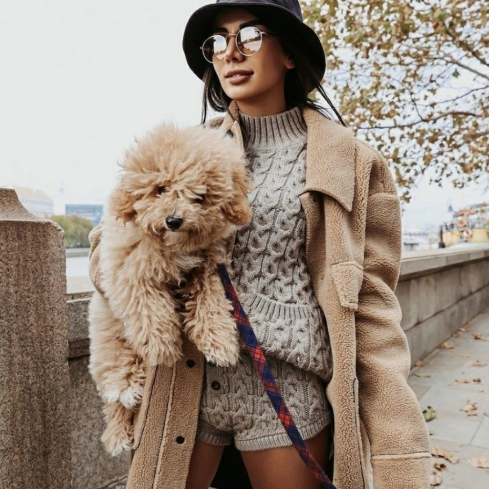 ZARA | Bloggers Fave Cable Knit Sweater Set - Picture 3 of 16